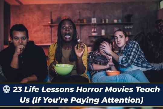 horror movie lessons