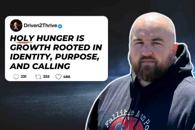 Never Satiated | The Content Hungry Man How to Chase Growth Without Losing Your Soul