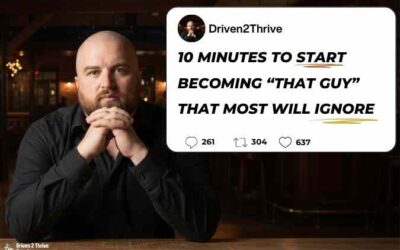 Be the Guy Challenge: A 30-Day Identity Shift for Men Who Are Done Starting Over